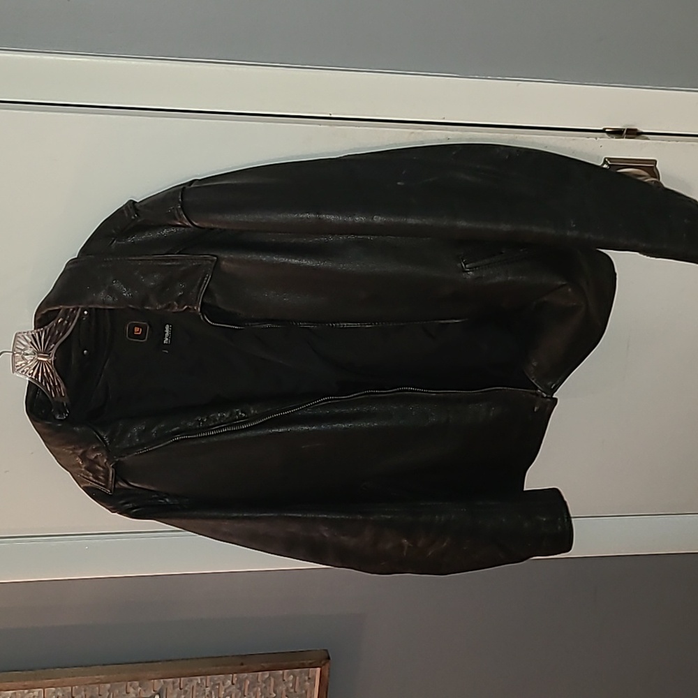 Men's leather jacket